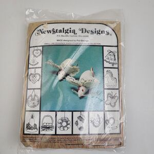Newstalgia Designs Kit - MICE Designed By Pat George, Sewing Crafting Kit